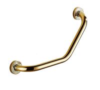 Wmmner Grab Rails for Bathroom Handrails Grab Bar-Skid Handrails Carved Old Man Handle Toilet Disabled Arrier Free Handrail European Gold Ivory Armest/Handle Supplies/B