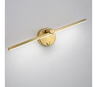 Wmmner Indoor Aluminum Led Wall Lamp Compatible with Home Bedroom Bedside Lamp Bathroom Vanity Light,Ceiling Chandelier/Gold