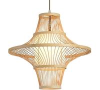 Wmmner Industrial Hanging Light 1-Lights Dome Birdcage Lamp Chinese Style Lighting Semi-Flush Mount Chandelier Lamps,Ceiling Chandelier