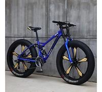 Wmmner Kids Bicycle for Boys or Girls Age 8 and up Mountain Bike Bicycle 18,20,22,24 Inches Mens/E~26 Inches/24 Speed