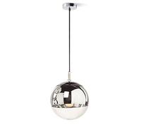 Wmmner Lamp Personality Single-Head Restaurant Art Chandelier Fashion Clothing Store Shopping Mall Cadjustable Nordic Copper Glass Ball Flush Mo/35Cm