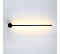 Wmmner Led Indoor Wall Light Led Wall Lamp Black Metal Sconce Geometric Indoor Lighting Modern Vanity Wall Lamps Simple Sconces Night Lamps,for Living Space/4000K