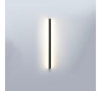 Wmmner Led Linear Wall Light, Modern Aluminum Metal Wall Lamp Acrylic Long Strip Sconce, 4000K Soft Light Wall Mounted Lighting/One Color/100Cm
