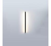 Wmmner Led Linear Wall Light, Modern Aluminum Metal Wall Lamp Acrylic Long Strip Sconce, 4000K Soft Light Wall Mounted Lighting/One Color/60Cm