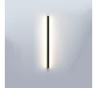 Wmmner Led Linear Wall Light, Modern Aluminum Metal Wall Lamp Acrylic Long Strip Sconce, 4000K Soft Light Wall Mounted Lighting/One Color/120Cm