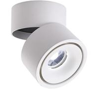 Wmmner Led Mount Ceiling Spotlight Adjustable Downlight, Cylindrical Aluminum Accent Spot Light, Living Room Corridor Ceiling Lamp Directional Spotlights,Ceiling Chandelier/Bianco/Style a