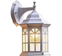 Wmmner Led Simple Balcony Outdoor Waterproof Wall Lamp Villa Outdoor Corridor Store Garden Home Decoration Wall Lamp/Bianco
