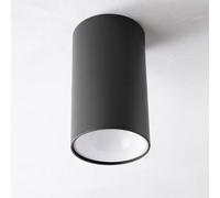 Wmmner Led Spotlight Cylinder Ceiling Spot Light Black Flush Mount Ceiling Downlight Accent Lamp Hallway Lighting Fixture Ceiling Spotlights for Living Room Kitchen Dining Room/White4000K/18W