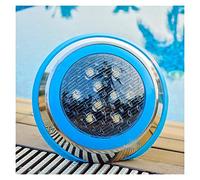 Wmmner Led Swimming Pool Lights, Underwater Wall Lamp Ip68 Waterproof 12V Pond Lights for Hotels, Patio, Villa, 8 Colors/Blue/9W12V