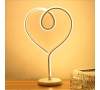 Wmmner Led Table Lamp Northern Europe Bedroom Bedside Table Lamp Creativity Decoration Art Table Lamp Desktop Lights Tricolor Dimming Dimmer Switch