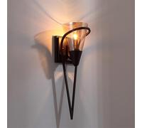 Wmmner Living Room Lamp Simple Home Decoration Wall Lamps Wrought Iron Bedroom Bedside E27 Wall Iight, Light