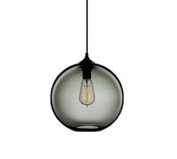Wmmner Lustre En Verre, Lustre Moderne Simple À Une Tête, Lampe de Salon, Lampe de Salle À Manger, Lampe de Chambre, Lampe de Chevet, Lampe de Bar, Lampe de Café - Couverture Jaune 25 * 25 Cm (Blu/Cou