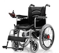 Wmmner Mobility Folding Transport Wheelchair - with Adjustable Safety Strap Carbon Steel Frame Pu Wheels,Trolleys for Elderly Aircraft Travel, Smooth Rid, Ultralight Comfortable 12/22 Inch./Black/22In