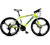 Wmmner Mountain Bike Adult Mountain Bike 26 inch Double Disc Brake One Wheel 30 Speed Off-Road Speed Bicycle Men and Women,B,A/C/a