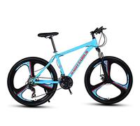 Wmmner Mountain Bikes,26 inch Adult Mountain Bike, 21 Speeds Disc Brakes & Frontpension, Hardtail Mountain Bike for Women Men Girls Boys, Lightweight 12 Constellations Bicycle Sittarius/Sittarius