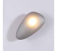 Wmmner Nordic Modern Led Wall Sconce - 5W Warm Light Pebble Design, Stylish Indoor Lighting Fixture for Living Room, Bedroom, Hallway, Art Display Decor