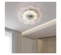 Wmmner Pendantlight, Bedroom Ceiling Fan with Led Light Living Room Remote Control Ceiling Light Dining Room Ceiling Fans with Lights Flowers Lamp/a