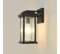 Wmmner Quality Wall Lamps Modern Outdoor Wall Light Fixtures Waterproof Outdoor Wall Mounted Metal Sconce Exterior Porch Lighting Hard Wired E27 Wall Lamp/OneColor