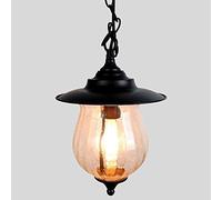 Wmmner Rustic Loft Antique Lamp Retro Industrial Iron Art Barn Light Chandelier Single Head,E27 Ceiling Hanging Lamp Shade for Kitchen,Cafe,Bar,Hall,Living Room,Warehouse,Farm [Energy Classa++]
