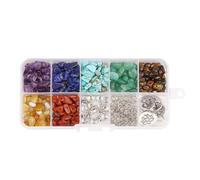 Wmmner Sixuoo Jewellery Making Kit Handmade DIY Bracelet Necklace Earglass 7 Chakra Stone Bead Kit Tool Kit Set Accessory Beads Bracelet Making Kit with Beads(Style.12)/Style.6/One Size
