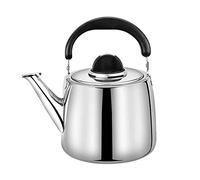 Wmmner Stainless Steel Fast Boiling Traditional Kettle Gas Stove Induction Cooker Universal Kettle Anti-Scalding Handle for Coffee, Milk Etc, Gas Electric Applicable