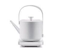Wmmner Stainless Steel Retro Electric Kettle - 600Ml 1200W Stylish Teapot for Home & Travel Use/White