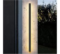 Wmmner Wall Lamp, Led Wall Lights with Remote Living Room Bedroom Aisle Porch Balcony Indoor Lamps Lighting Outdoor Waterproof,for Living Room/Notwaterproof5*100Cm/Warmwhite