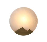 Wmmner Wall Lamp Light Copper Bedroom Wall Lamp Bedside Lamp Living Room Marble Creative Modern Minimalist Home Study Lamp Wall Sconce Fixtures