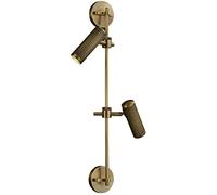Wmmner Wall Light Lamp Post- Oversized Light Double- Headed Pure Brass Metal Body Metal Shade Mount Sconce Lamp, Lights