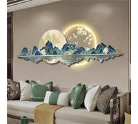 Wmmner Wall Sconces for Bedroom 3D Walling with Light -in Power Supply 3D Wall Led Lights Ledings for Traditional Chinese Style for Home Entrances and Corridors(B 39/B/47.2 * 15.7In