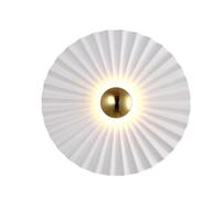 Wmmner Wall Sconces for Bedroom Round Indoor Modern Led Wall Light Fixture with 3 Color Temperature Simply Creative Wall Lamp Hardwired Ative Lighting for Living Room Hallway Bedroom Stai/40Cm