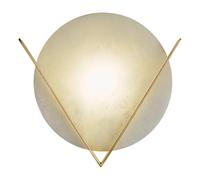 Wmmner Wall Sconces for Bedroom Round Nature Marble Wall Light Decor Brass Sconces Wall Lighting Led Modern Wall Lamp for Living Room Bedroom Bedroom Stairs Hallway