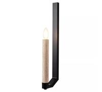 Wmmner Wall Sconces for Bedroom Wabi-Sabi Stone Wall Lamp Yellow Travertine Art Lighting Long Pole Vintage Marble Candle Design Indoor Wall Mounted Light for Bedroom Hallway Living Room s
