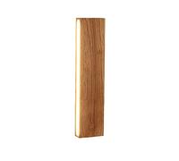 Wmmner Wooden Led Wall Sconce Modern Rectangle Dimmable Lamp Vintage Base Light Fixture for Bedroom Corridor Stairs Indoor Home Room-Warm 8X52Cm/Wooden/8 * 52Cm(3 * 20Inch)