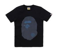 (WMNS) A Bathing Ape Denim Big Ape Head T-Shirt 'Black' 1L80-210-069-BLK S