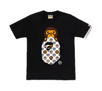 (WMNS) A Bathing Ape Milogram Sweets Milo On Ape Head T-Shirt 'Black' 2M80-210-010-BLK XS