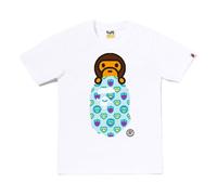 (WMNS) A Bathing Ape Milogram Sweets Milo On Ape Head T-Shirt 'White' 2M80-210-010-WHT XXS