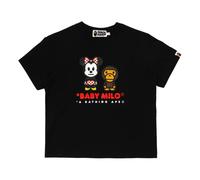 (WMNS) A Bathing Ape x Disney Minnie Mouse Baby Milo Relaxed Mini T-Shirt 'Black' 0ZXTEW901092Q-BLK M
