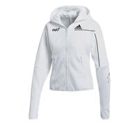 (WMNS) adida x James Bonds Z.N.E. Hoodie Asia Sizing 'White' GN6814 XXL