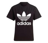 (WMNS) adidas Adicolor Classics Trefoil T-Shirt Asia Sizing 'Black White' IB7421 M