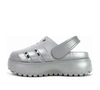 (WMNS) adidas Adilette Clog Platform 'Silver Metallic' JQ9879 6