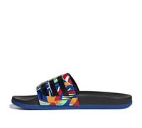 (WMNS) adidas Adilette Comfort 'Farm Rio Prints - Black Royal Blue' FW7255 6