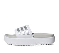 (WMNS) adidas Adilette Platform Slide 'White Zero Metallic' IE9703 11
