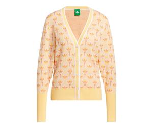 (WMNS) adidas All Over Cardigan 'White Ice Tangerine' KE7781 S