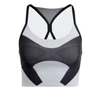 (WMNS) adidas by Stella McCartney TrueStrength Yoga Knit Light-Support Bra Asia Sizing 'Black White' HM3883 M