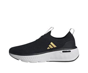 (WMNS) adidas Cloudfoam Go Sock 'Black White Matte Gold' ID4040 7