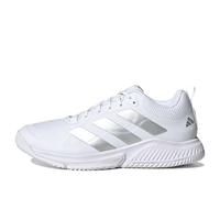 (WMNS) adidas Court Team Bounce 2.0 'White Silver Metallic' HR1235 11