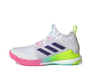 (WMNS) adidas Crazyflight Mid 'White Purple Pink' HP3337 6.5