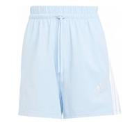 (WMNS) adidas Essentials 3-Stripes Cotton Shorts Asia Sizing 'Glow Blue White' JD0911 L