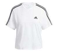 (WMNS) adidas Essentials 3-Stripes Crop T-shirt Asia Sizing 'White' HR4915 M
